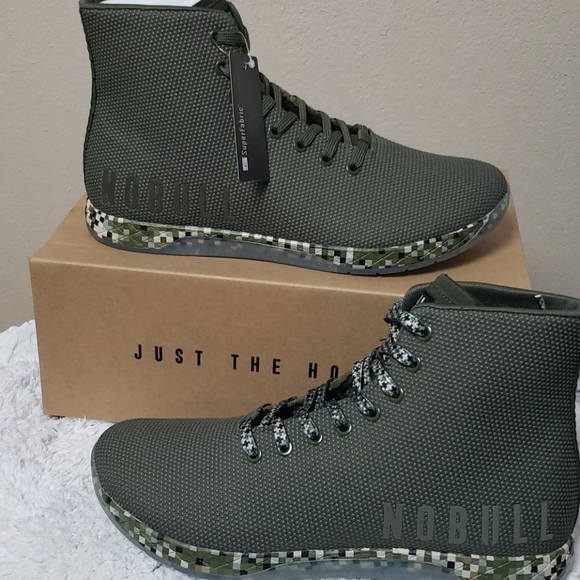 NO BULL Army high top Crossfit Trainer Superfabric - Picture 2 of 8